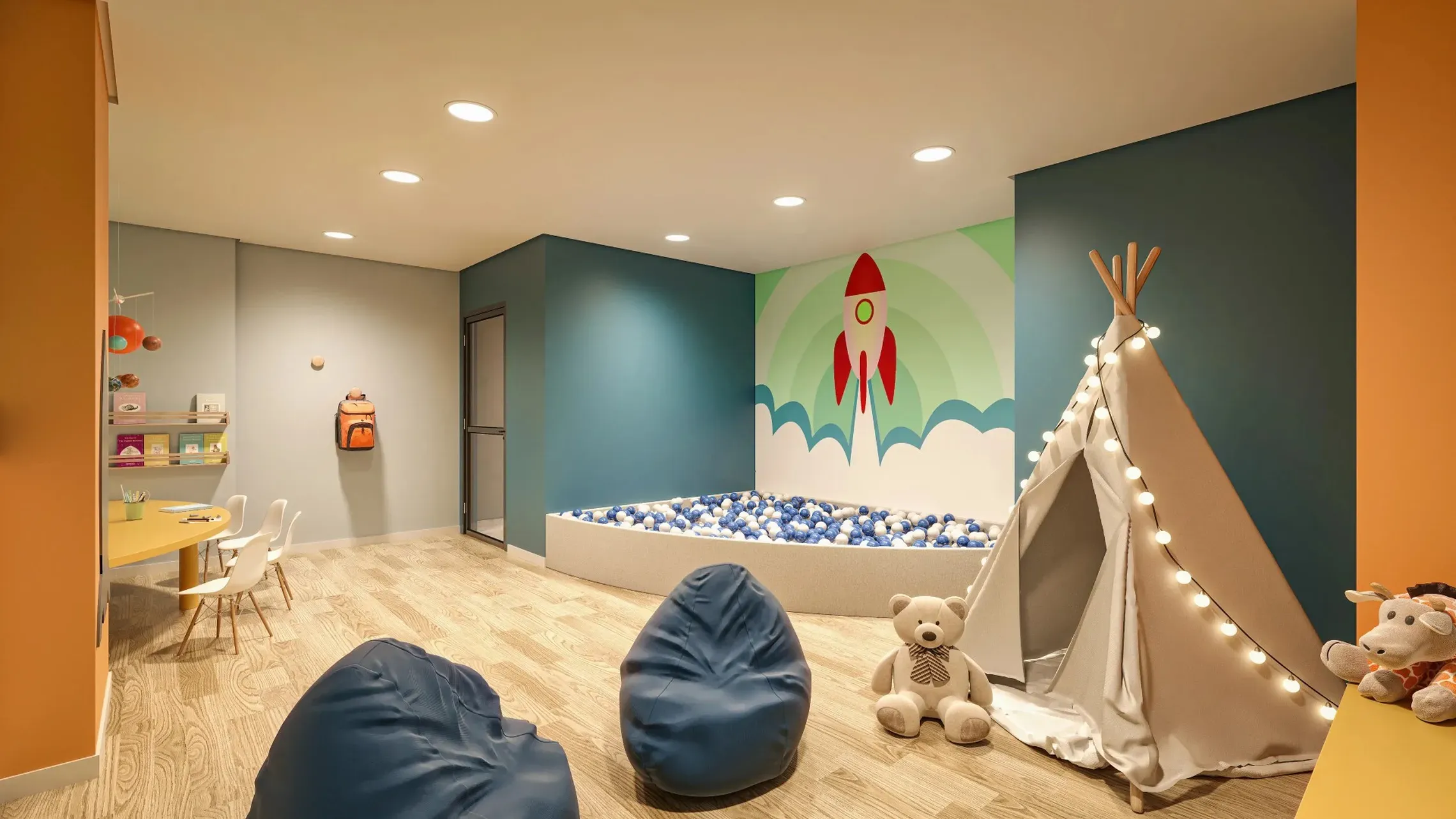 Brinquedoteca - Área de lazer do Class Select em Vila Prudente, São Paulo