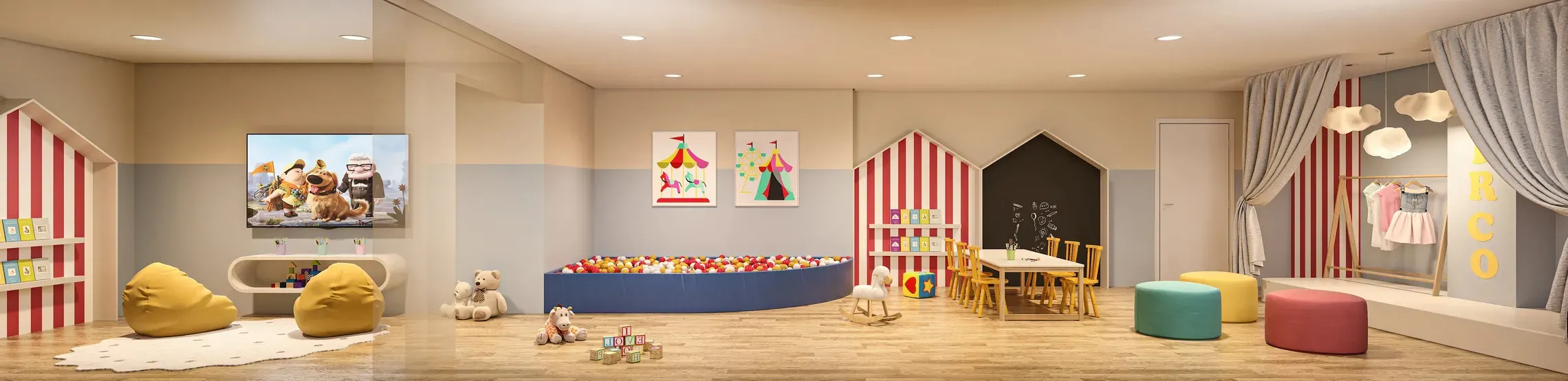 Brinquedoteca - Área de lazer do Class Prime em Vila Prudente, São Paulo