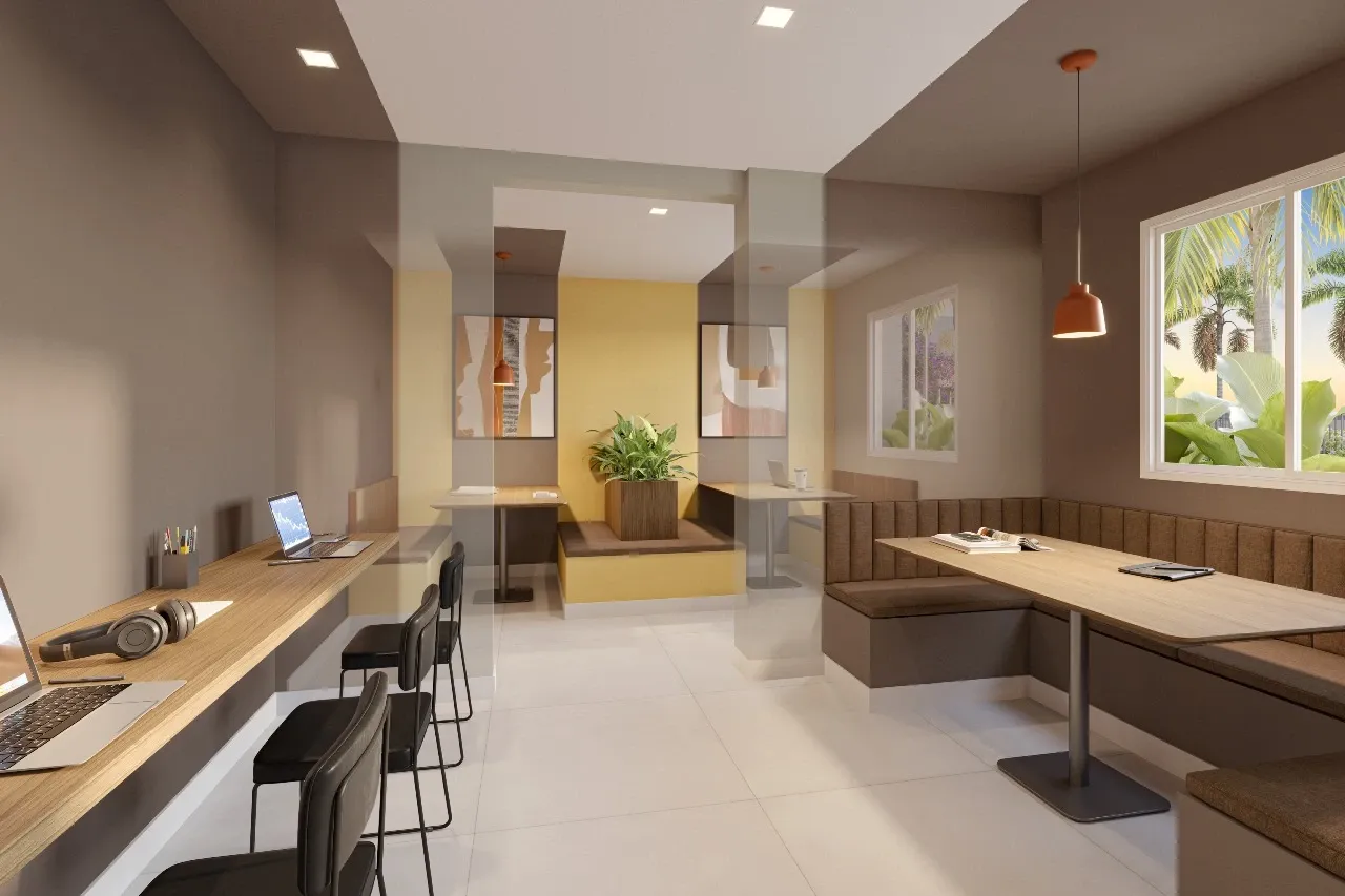 Coworking - Área de lazer do Elev Ipiranga em Ipiranga, São Paulo