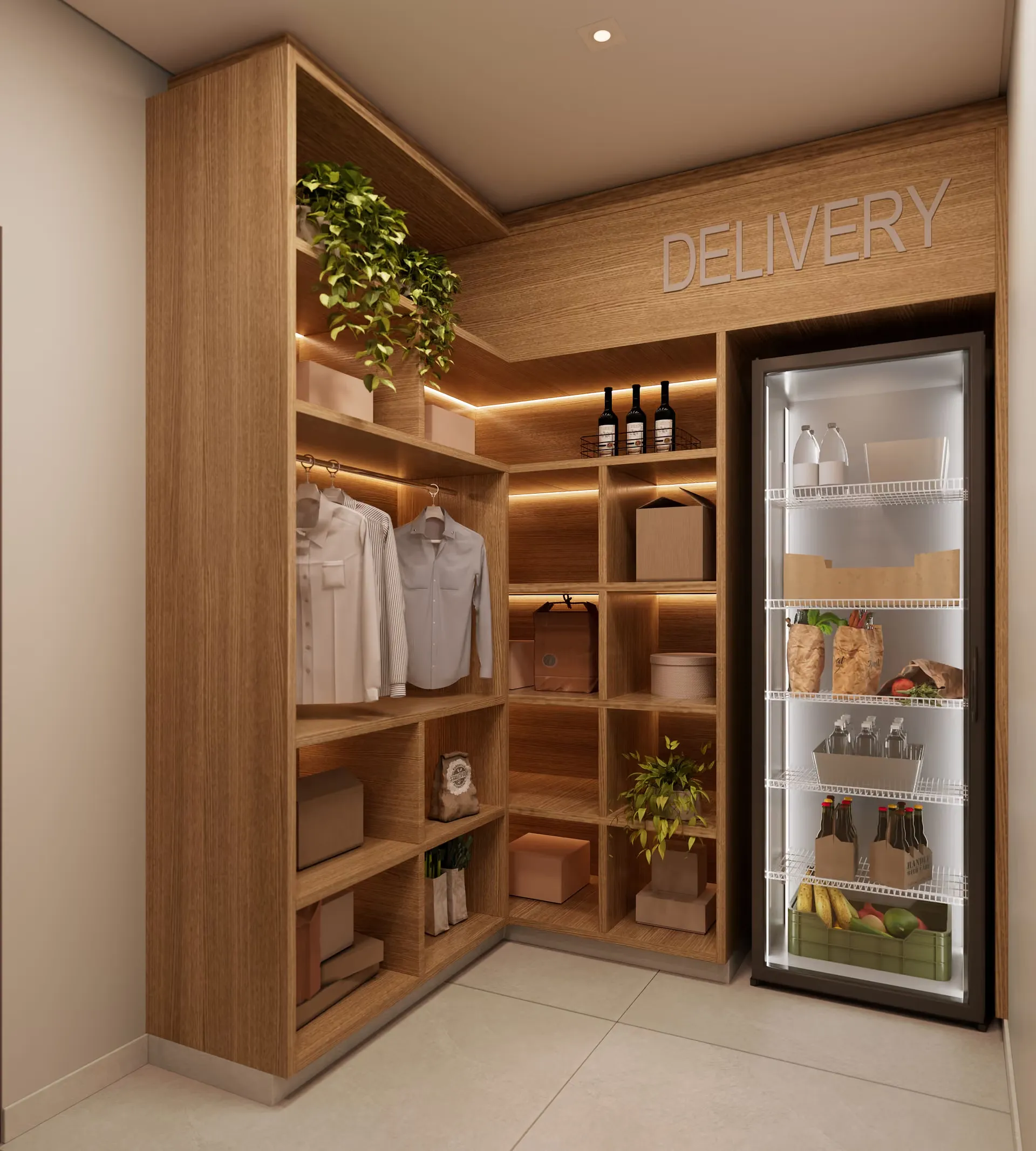 Delivery - Área de lazer do Sync Ibirapuera em Paraíso, São Paulo