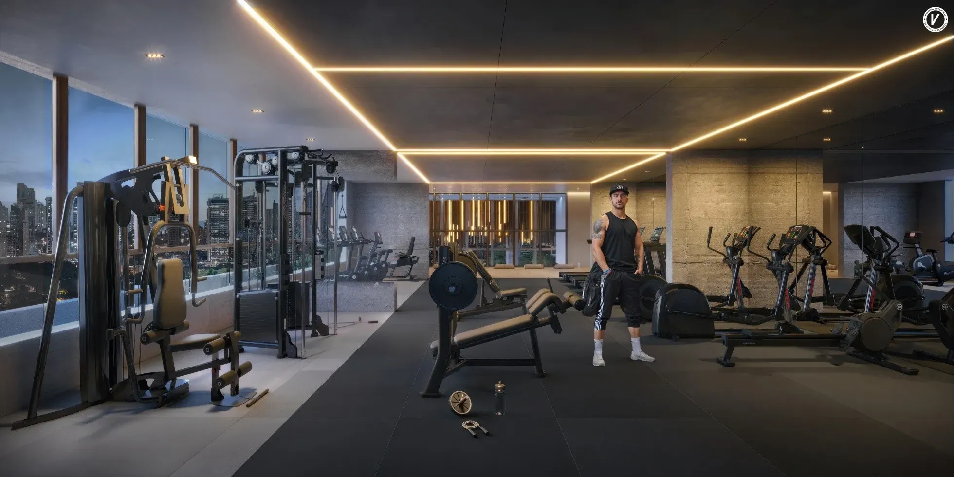 Fitness - Área de lazer do Vitacon Domingos de Morais em Vila Mariana, São Paulo