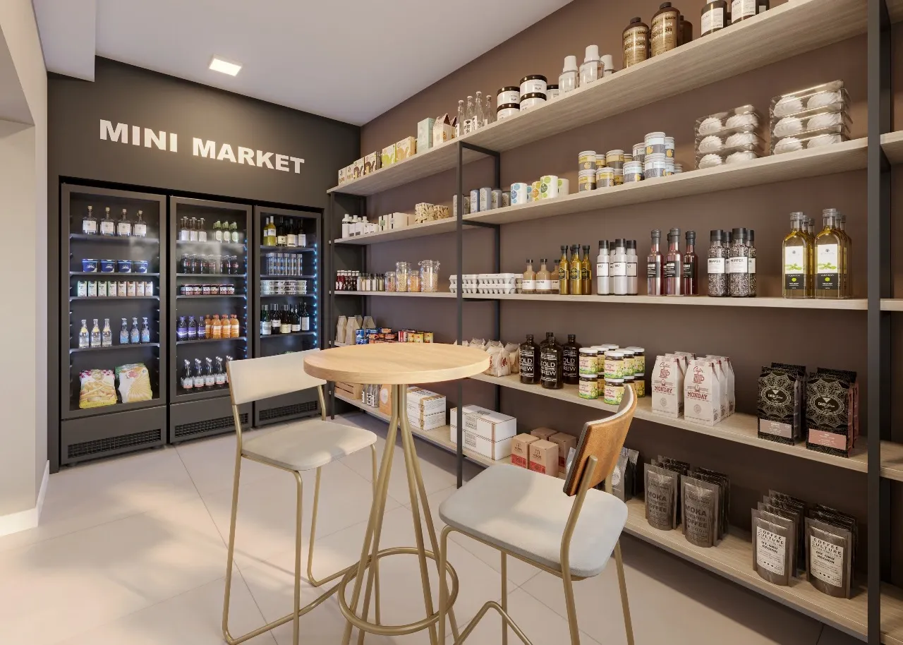 Mercado - Área de lazer do Elev Ipiranga em Ipiranga, São Paulo