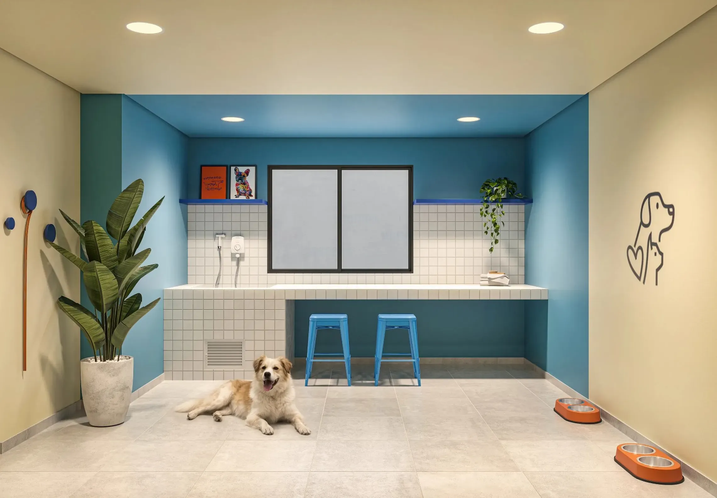 Petcare - Área de lazer do Class Prime em Vila Prudente, São Paulo