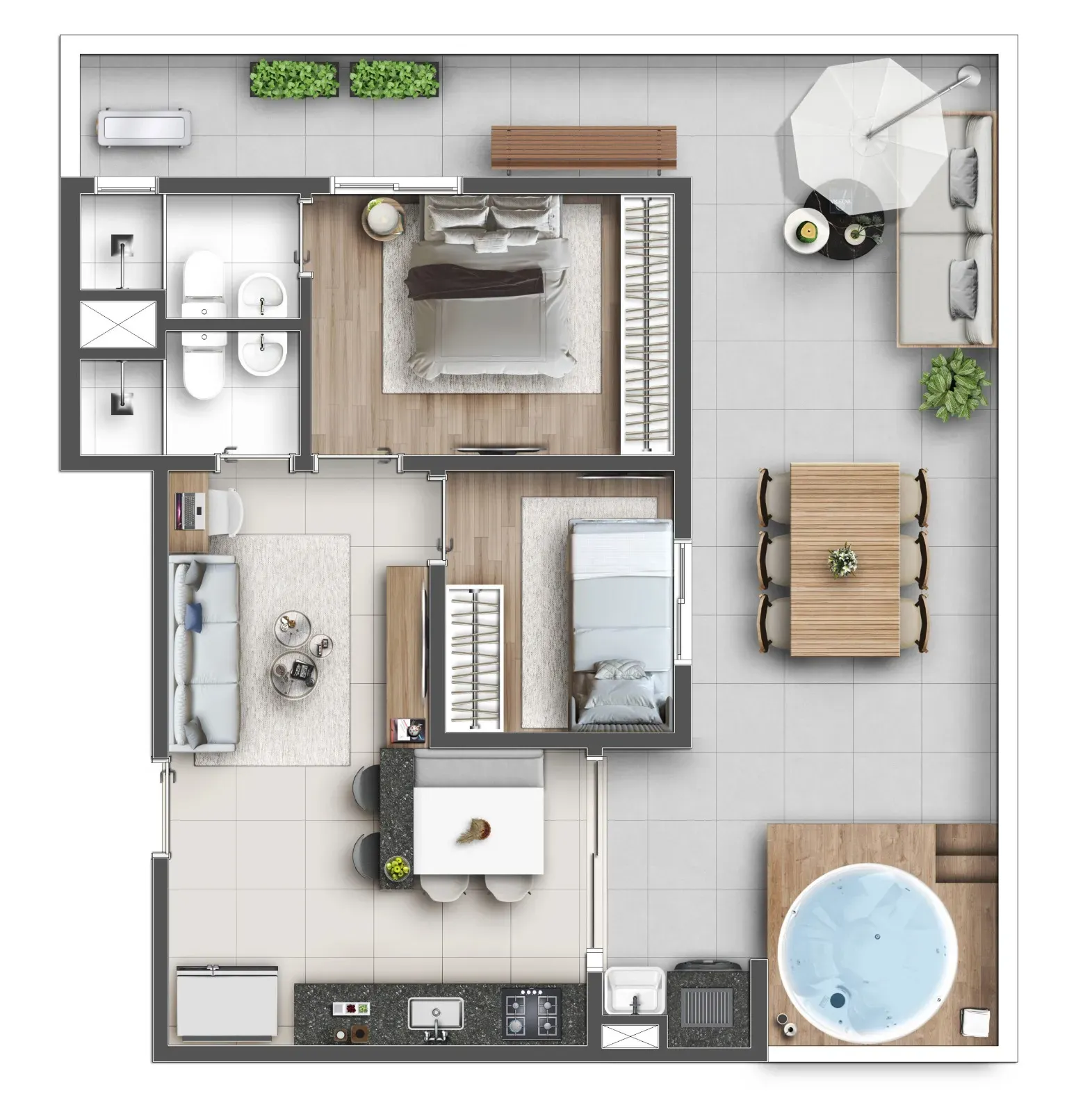 Planta 78 - Apartamento na planta no Absoluto Vila Prudente, Vila Prudente