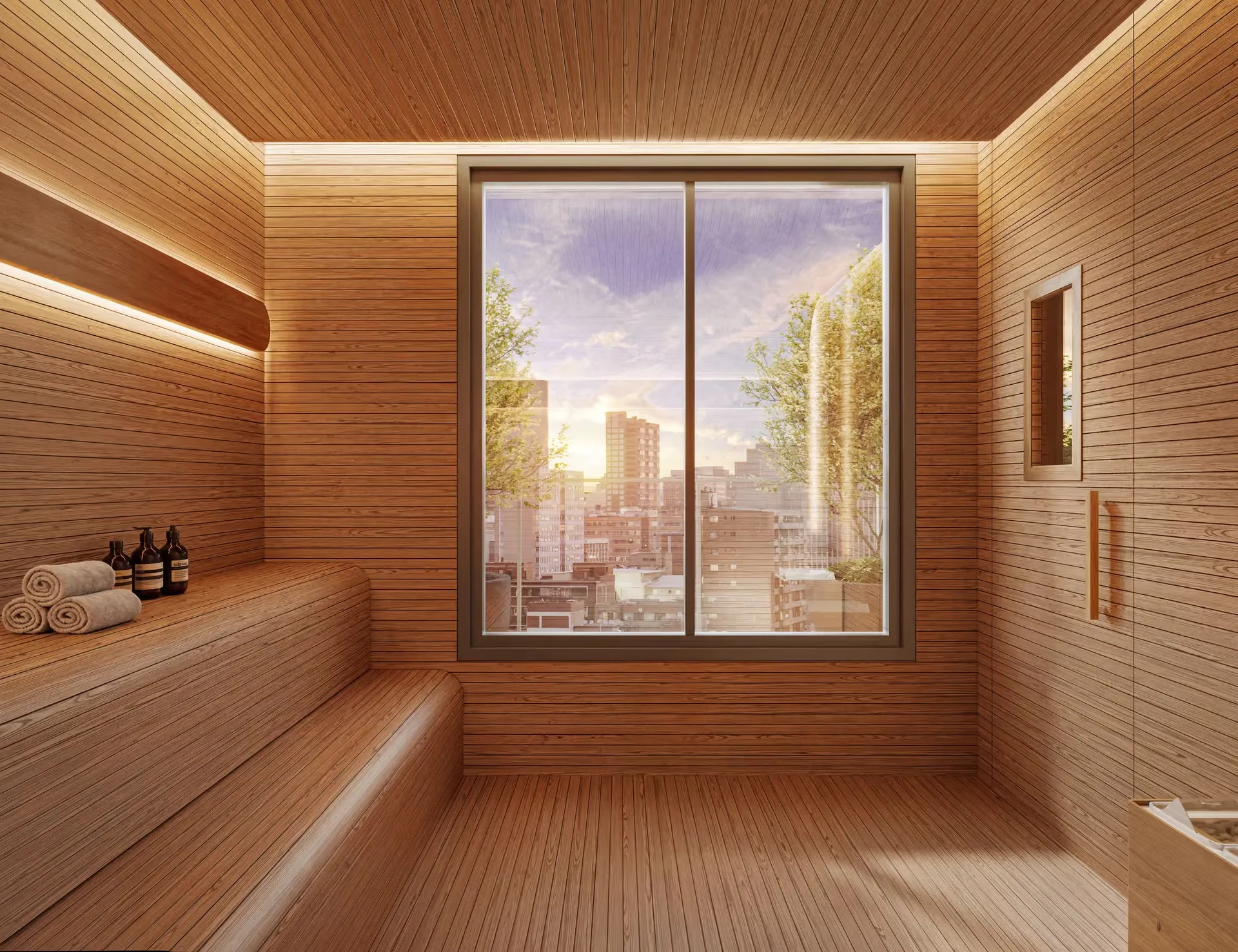 Sauna - Área de lazer do Sync Ibirapuera em Paraíso, São Paulo